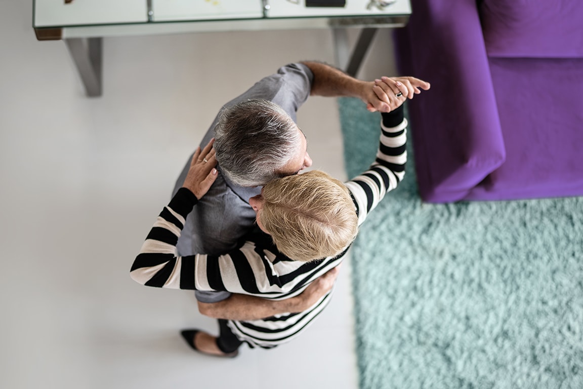 Couple dancing