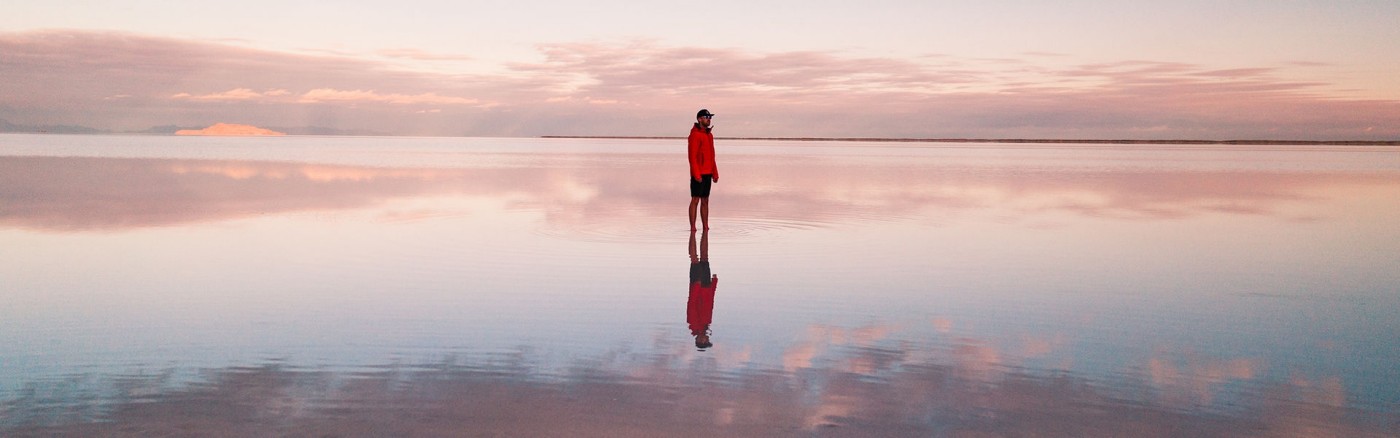 Reflection in the water