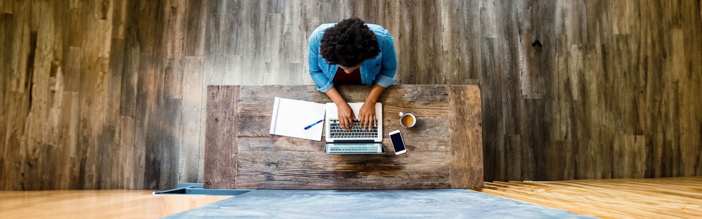 Woman working