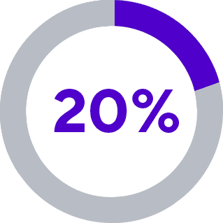 20%