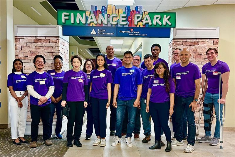 NJ Finance Park team