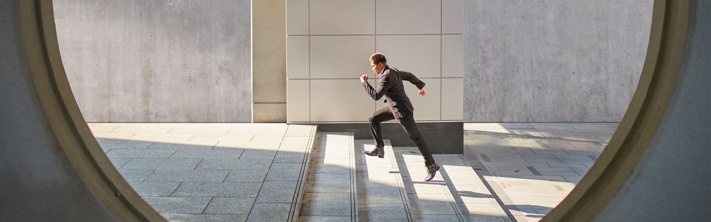 Man running