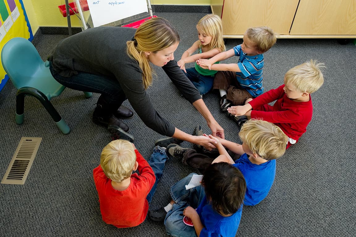 mother video calling with her son