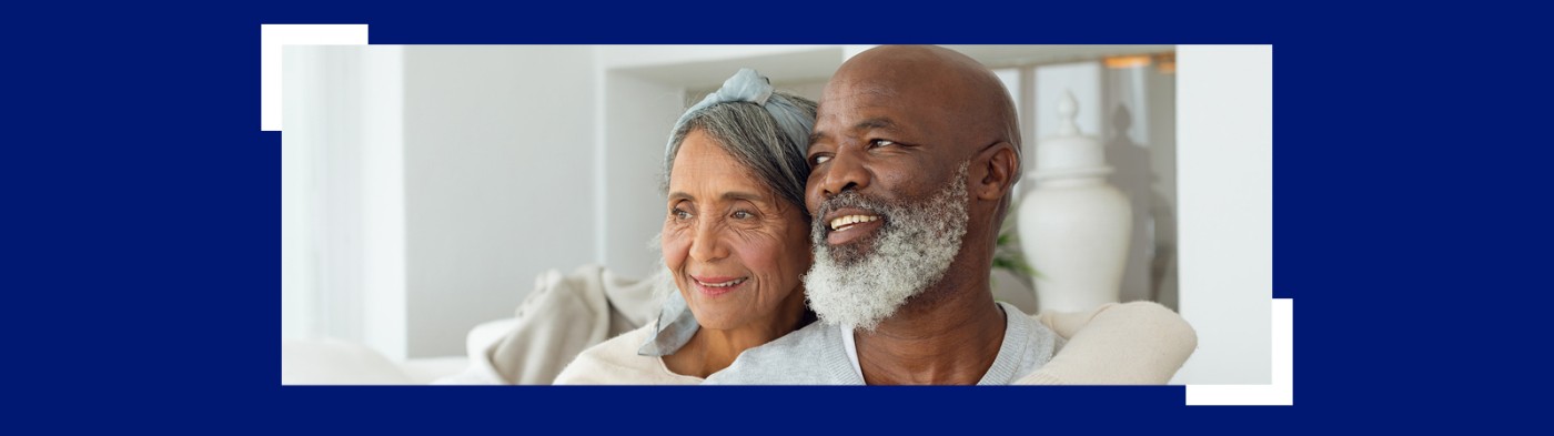 beautiful old couple