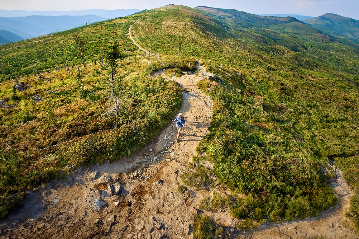 working man with his child