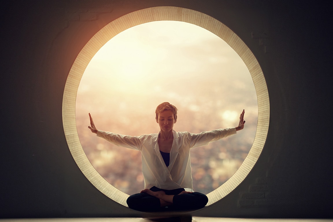 working man with his child